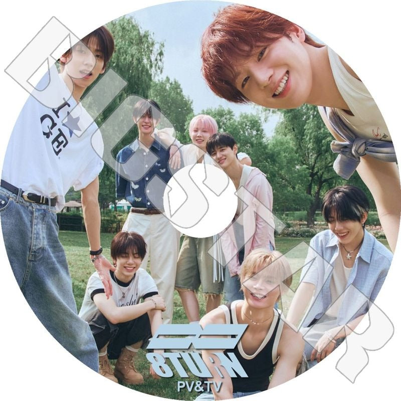 K-POP DVD/ 8TURN 2025 3rd PV&TV★Electric Heart LEGGO Like a Friend RU-PUM PUM EXCEL WE TIC TAC/ 8TURN エイトターン KPOP DVD