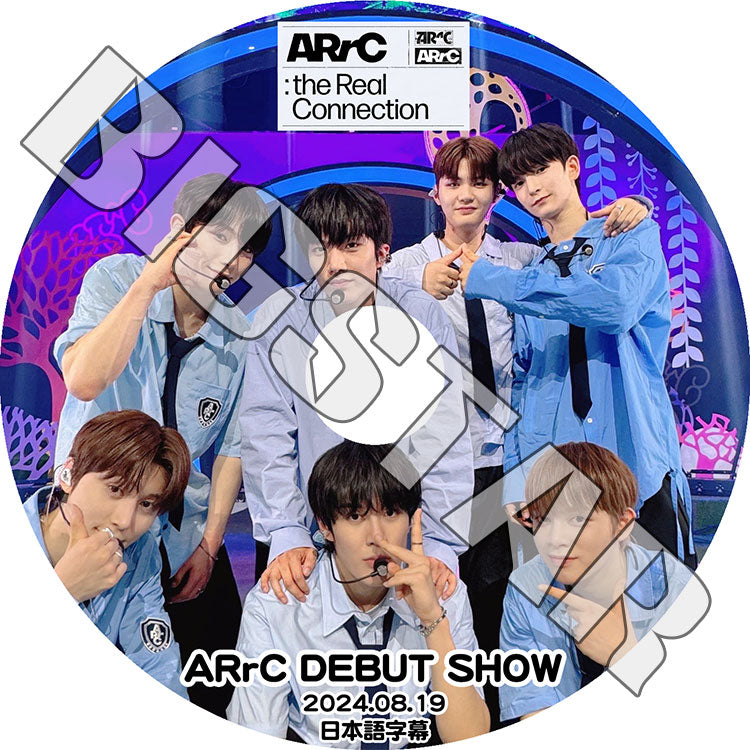 K-POP DVD/ ARrC DEBUT SHOW (2024.08.19) (日本語字幕あり)/ ARrC アーク チェハン ドハ ヒョンミン ジビン キエン リオト ジウ KPOP DVD
