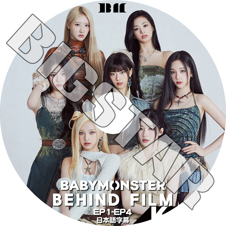 K-POP DVD/ BABYMONSTER FOREVER BEHIND FILM (EP01-EP10) (日本語字幕あり)/ BABYMONSTER ベイビーモンスター ルカ ファリタ アサ..