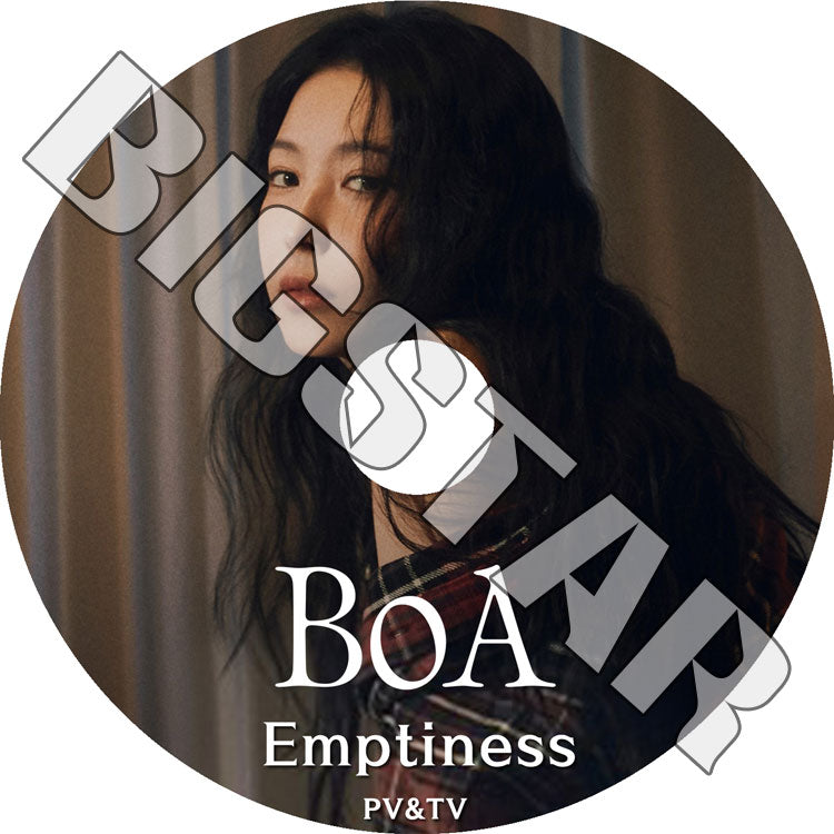 K-POP DVD/ BoA 2024 PV/TV Collection★Emptiness Better Woman ONE SHOT, TWO SHOT NEGA DOLA/ BOA ボア KPOP DVD