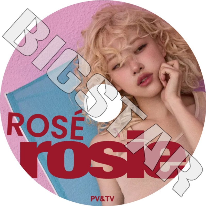 K-POP DVD/ BLACK PINK ROSE 2024 2nd PV/TV★toxic till the end APT. On The Ground/ ブラックピンク ロジェ