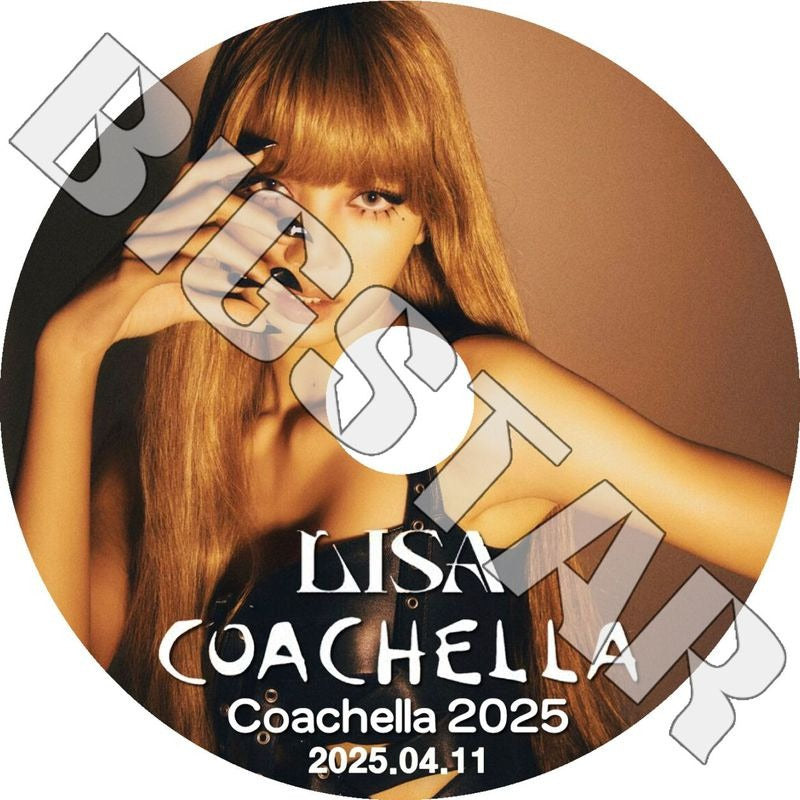 K-POP DVD/ BLACK PINK LISA COACHELLA コンサート (2025.04.11) (日本語字幕なし)/ BLACK PINK ブラックピンク LISA リサ KPOP DVD