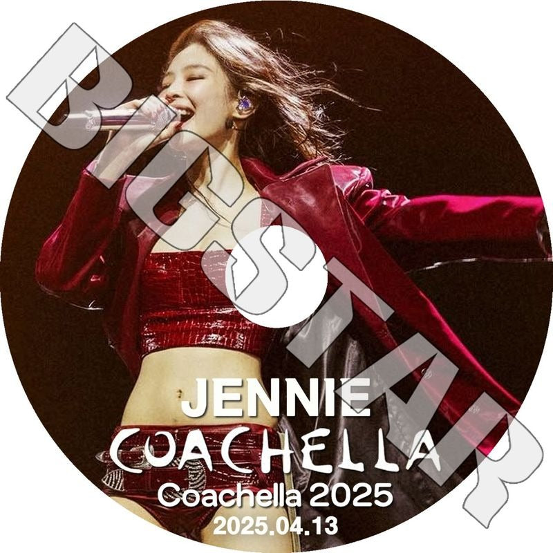 K-POP DVD/ BLACK PINK JENNIE COACHELLA コンサート (2025.04.13) (日本語字幕なし)/ BLACK PINK ブラックピンク JENNIE ジェニ KPOP DVD