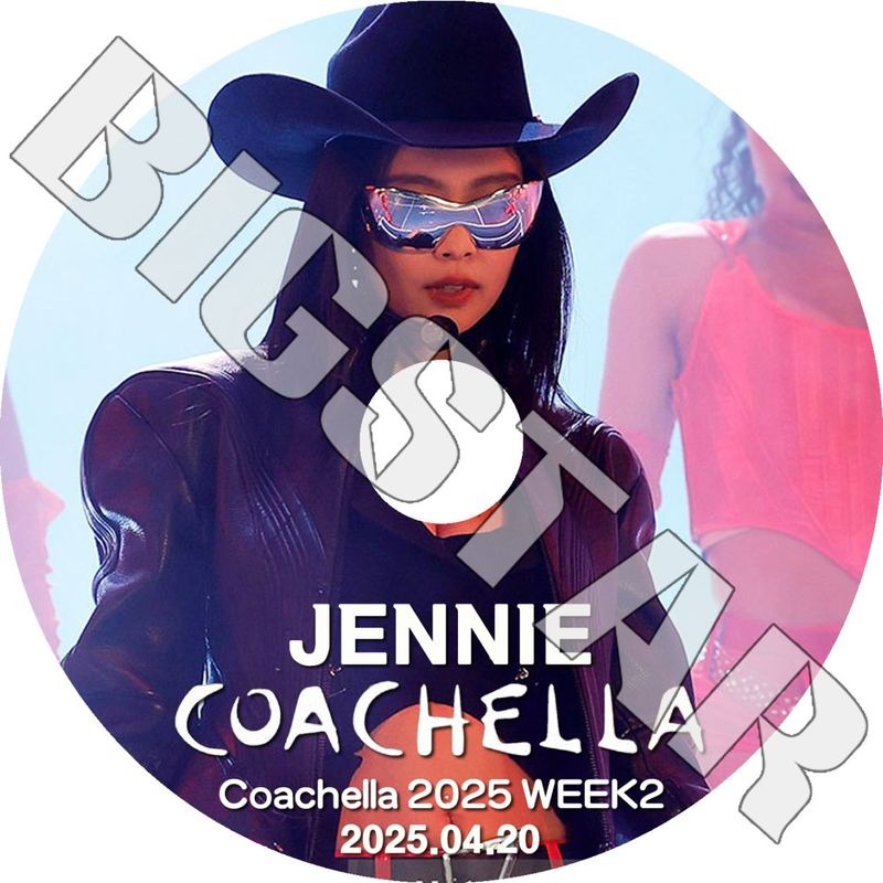 K-POP DVD/ BLACK PINK JENNIE COACHELLA コンサート Week2 (2025.04.20) (日本語字幕なし)/ BLACK PINK ブラックピンク JENNIE ジェニ
