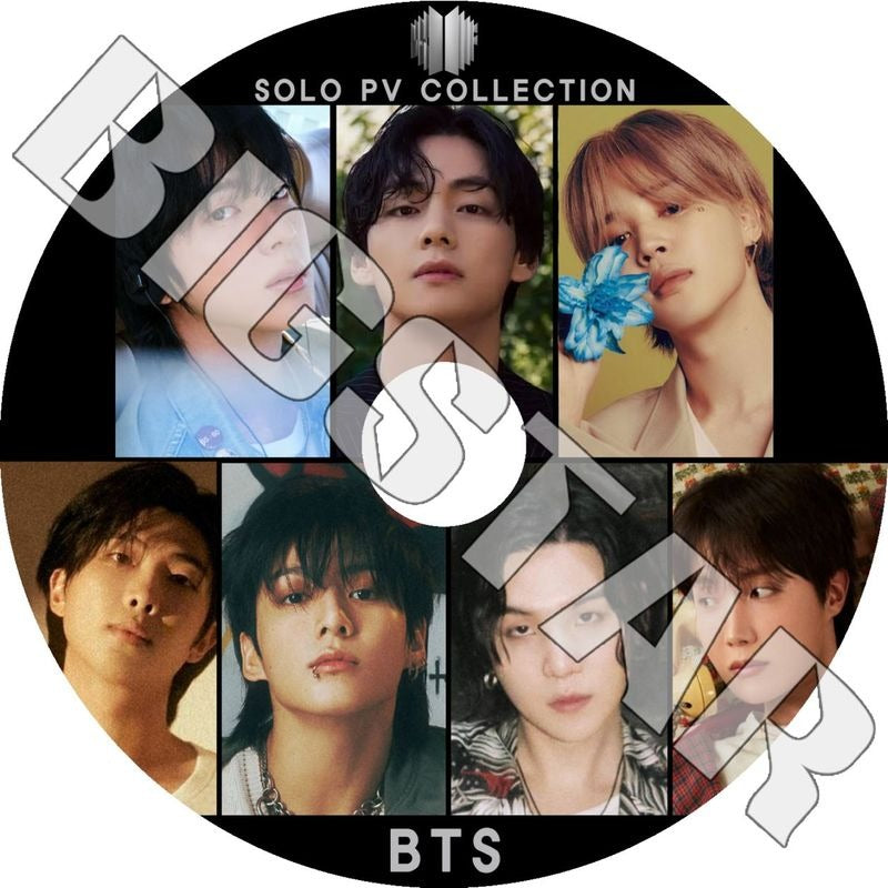 K-POP DVD/ バンタン 2025 SOLO PV COLLECTION★RM ジン JIN シュガ SUGA ジェイホープ J-HOPE ジミン JIMIN ブイ V ジョングク JUNGKOOK