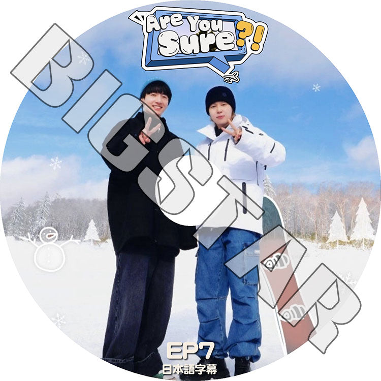 K-POP DVD/ バンタン Are You Sure #7 Jungkook Jimin 2人旅のバラエティ (日本語字幕あり)/ バンタン JUNGKOOK ジョングク JIMIN ジミン