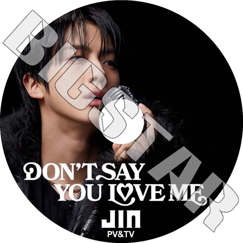 K-POP DVD/ バンタン JIN 2025 PV/TV★Don't Say You Love Me Running Wild I'll Be There - バンタン JIN ジン BANGTAN KPOP DVD