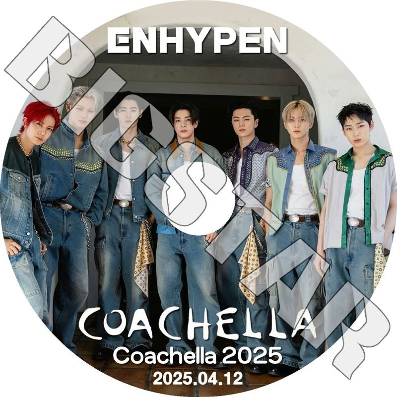 K-POP DVD/ ENHYPEN COACHELLA コンサート (2025.04.12) (日本語字幕なし)/ エンハイフン ヒスン ジェイ ジェイク ソンフン ソヌ ジョンウォン ニキ