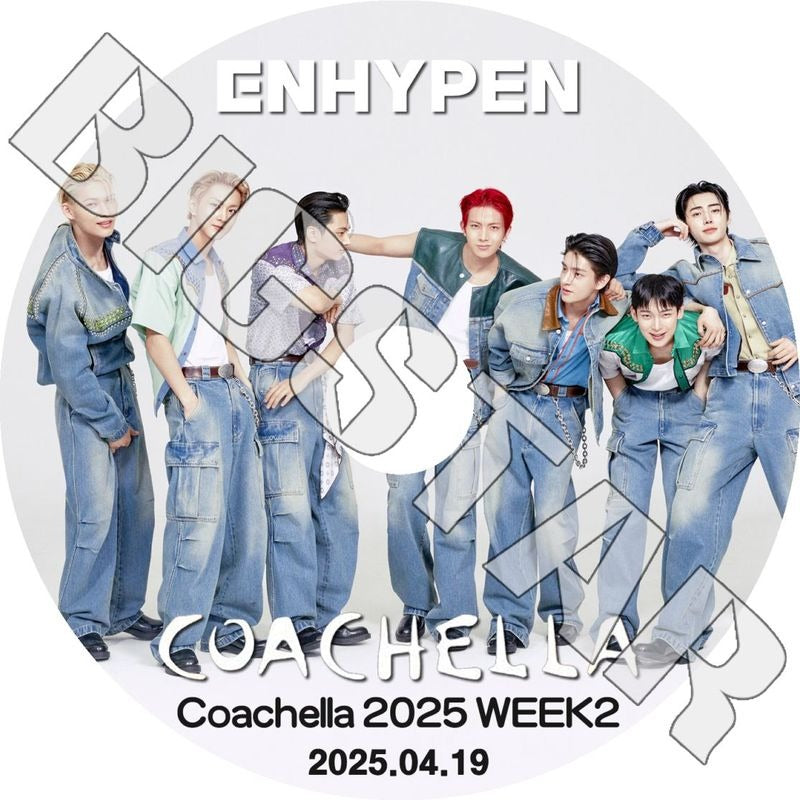 K-POP DVD/ ENHYPEN COACHELLA コンサート Week2 (2025.04.19) (日本語字幕なし)/ エンハイフン ヒスン ジェイ ジェイク ソンフン ソヌ ジョンウォン..