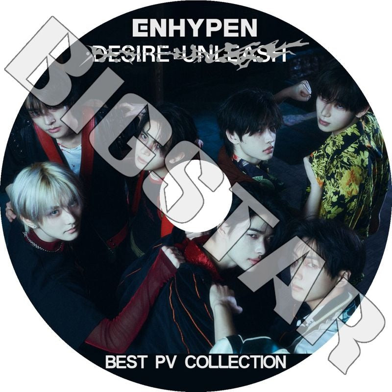 K-POP DVD/ ENHYPEN 2025 BEST PV★Bad Desire Brought The Heat Back XO Sweet Venom Bite Me ParadoXXX Invasion Future Perfect..