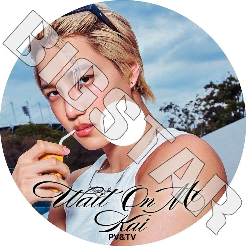 K-POP DVD/ EXO KAI 2025 PV&TV★Wait On Me Rover Peaches Mmmh/ EXO エクソ KAI カイ KPOP DVD