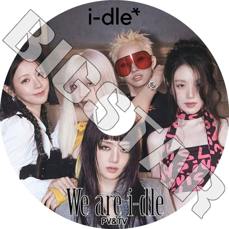 K-POP DVD/ I-DLE 2025 PV/TV COLLECTION★Good Thing Klaxon Super Lady Queencard Nxde TOMBOY HWAA DUMDi DUMDi Oh my god..