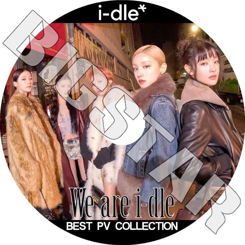 K-POP DVD/ I-DLE 2025 BEST PV COLLECTION★Good Thing Klaxon Super Lady Queencard Nxde TOMBOY HWAA/ (G)I-DLE ヨジャアイドル