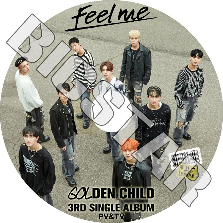 K-POP DVD/ Golden Child 2023 PV/TV★Feel me Replay DDARA Ra Pam Pam Burn It Pump It Up ONE Without You/ ゴールデンチャイルド