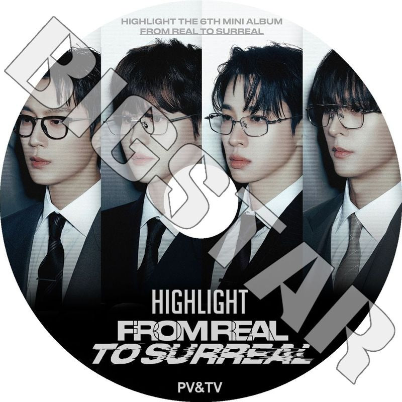 K-POP DVD/ Highlight 2025 PV/TV★Chains BODY Alone DAYDREAM NOT THE END Can Be Better/ Highlight ハイライト ユンドゥジュン ヨンジュン..