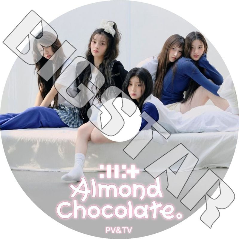 K-POP DVD/ ILLIT 2025 PV/TV★Almond Chocolate Cherish Tick-Tack Cherish Magnetic/ ILLIT アイリット ユナ ミンジュ モカ ヨンソ ウォンヒ イロハ