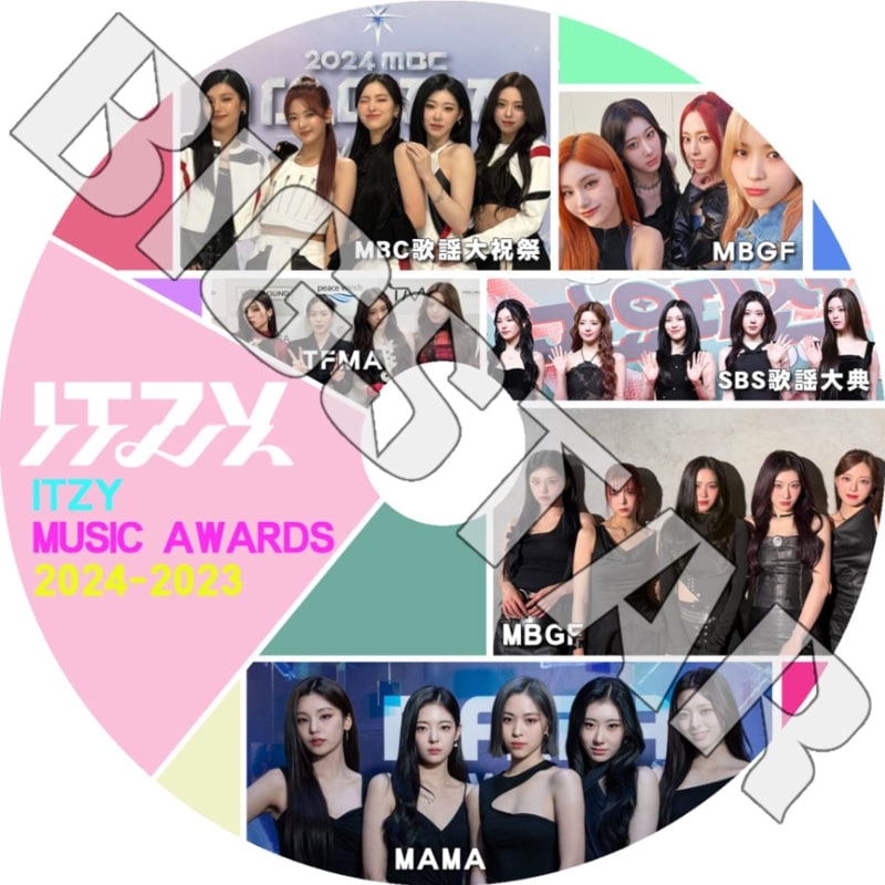 K-POP DVD/ ITZY CUT 2023-2024 MUSIC Awards/ ITZY イッジ Yeji イェジ Lia リア Ryujin リュジン Chaeryeong チェリョン Yuna ユナ ITZY KPOP