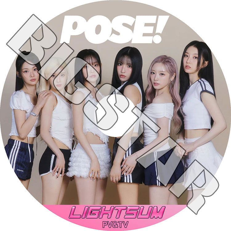 K-POP DVD/ LIGHTSUM 2024 PV/TV★POSE Honey or Spice ALIVE VIVACE/ LIGHTSUM ライトサム サンア チョウォン ナヨン ヒナ ジュヒョン..