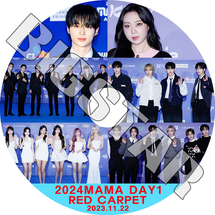 K-POP DVD/ 2024 Mnet Asia Music Awards IN JAPAN 1DAY RED CARPET (2024.11.22)/ ENHYPEN IVE TXT TREASURE BOYNEXTDOOR..
