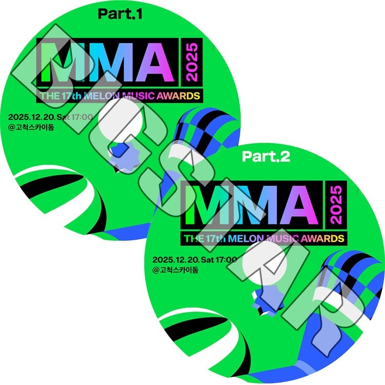 K-POP DVD/ 2025 Melon Music Awards (2枚Set) (2025.12.20)/ G-DRAGON JENNIE aespa EXO IVE RIIZE BOYNEXTDOOR NCT..