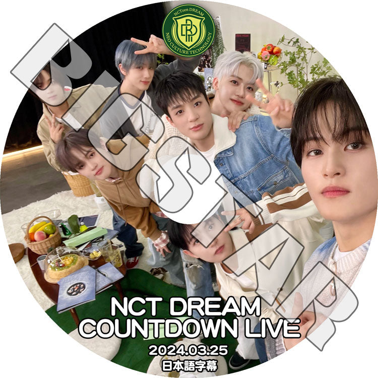 K-POP DVD/ NCT Dream COUNTDOWN LIVE (2024.03.25) (日本語字幕あり)/ NCT Dream エヌシーティーDream HAECHAN へチャン チソン..
