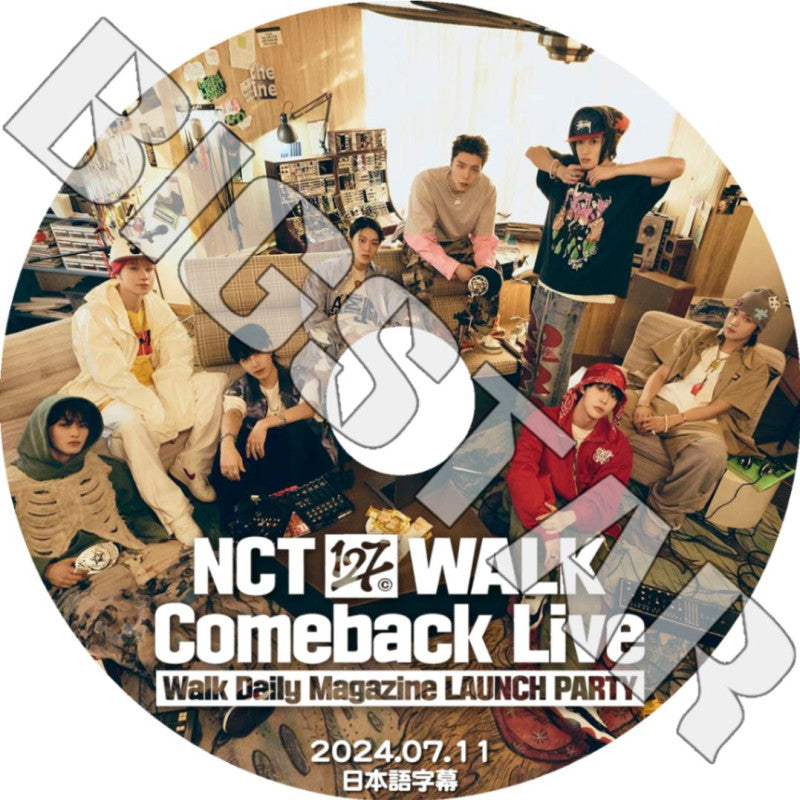 K-POP DVD/ NCT127 COMEBACK LIVE WALK (2024.07.11) (日本語字幕あり)/ NCT エヌシーティー127 ユウタ ウィンウィン テヨン ジェヒョン テイル..