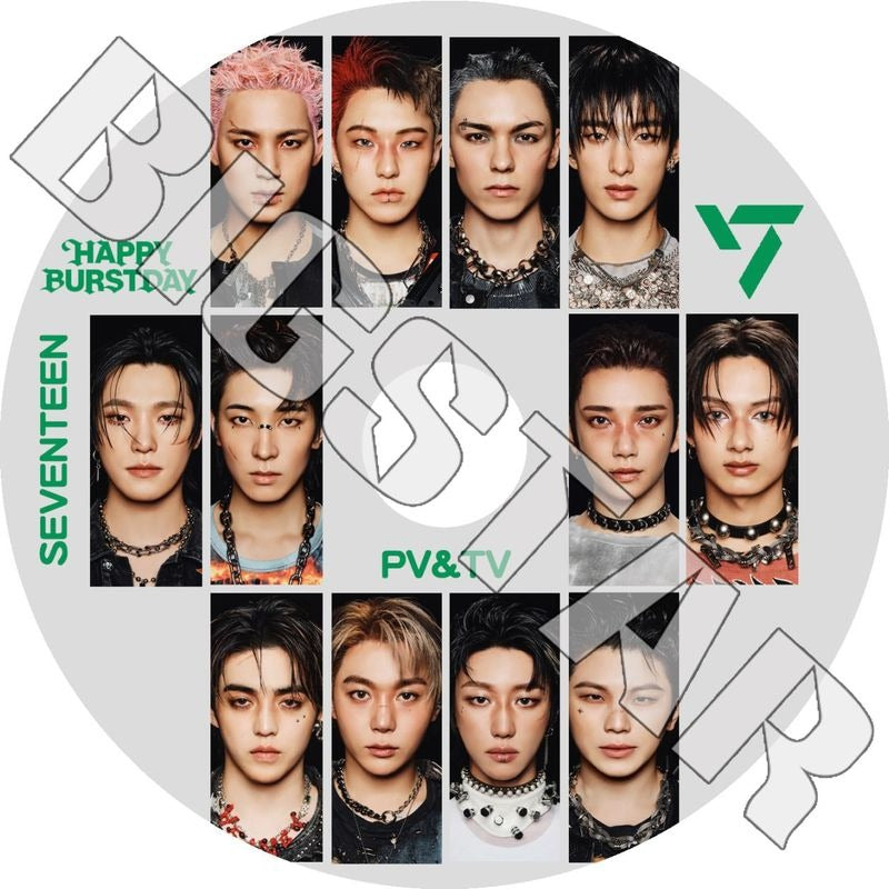 K-POP DVD/ Seventeen 2025 PV/TV★THUNDER LOVE, MONEY, FAME MAESTRO God Of Music Super WORLD HOT Darl+ing Rock with you..