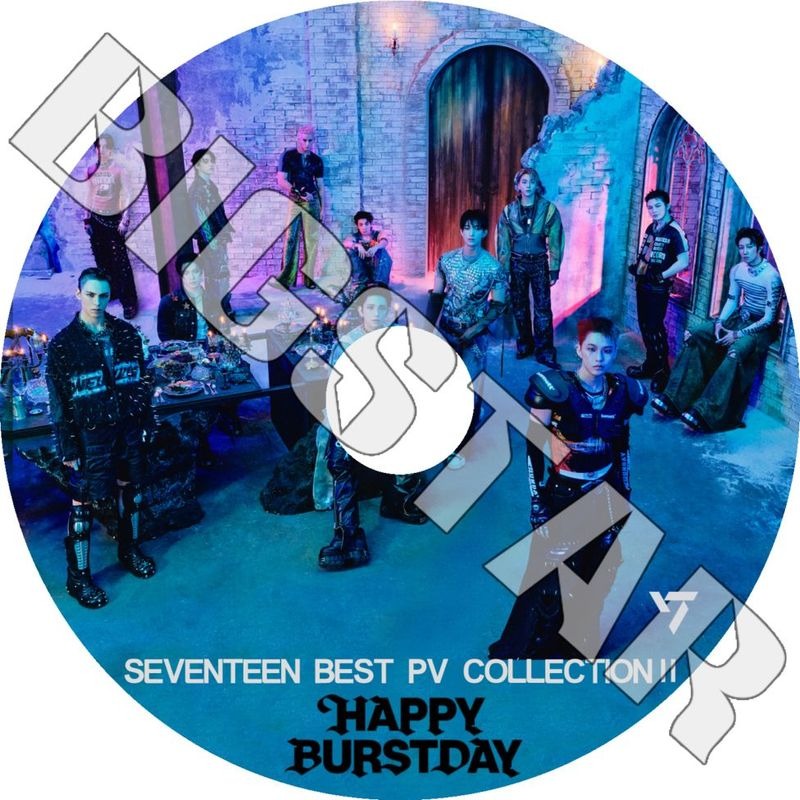 K-POP DVD/ Seventeen 2025 BEST PV COLLECTION #2 ★THUNDER LOVE, MONEY, FAME MAESTRO God of MUSIC Super WORLD HOT..