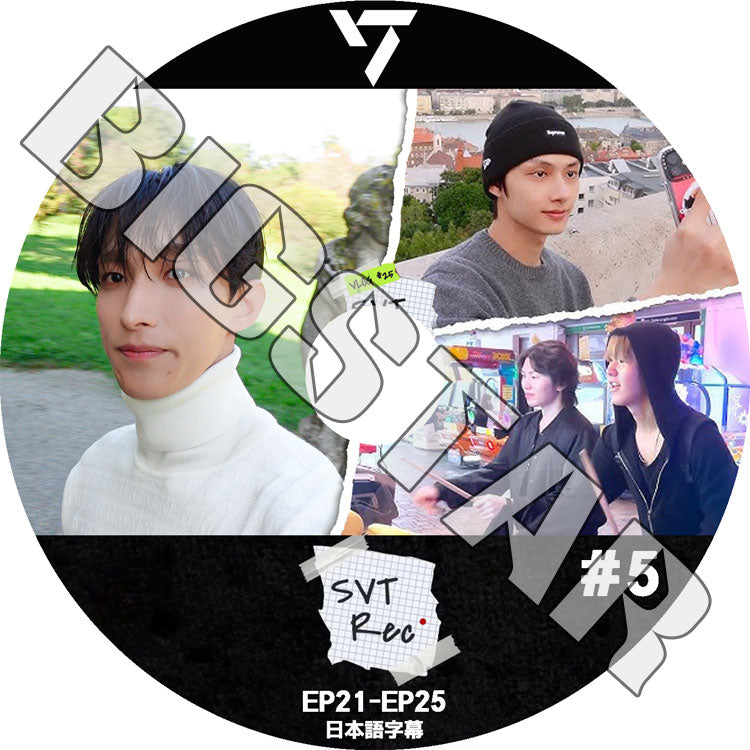 K-POP DVD/ SEVENTEEN RECORD #5 (EP21-EP25) (日本語字幕あり)/ SEVENTEEN セブンティーン セブチ エスクプス ウォヌ ミンギュ バーノン..