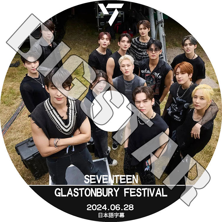 K-POP DVD/ SEVENTEEN GLASTONBURY FESTIVAL (2024.06.28) (日本語字幕あり)/ SEVENTEEN SVT セブンティーン セブチ KPOP DVD