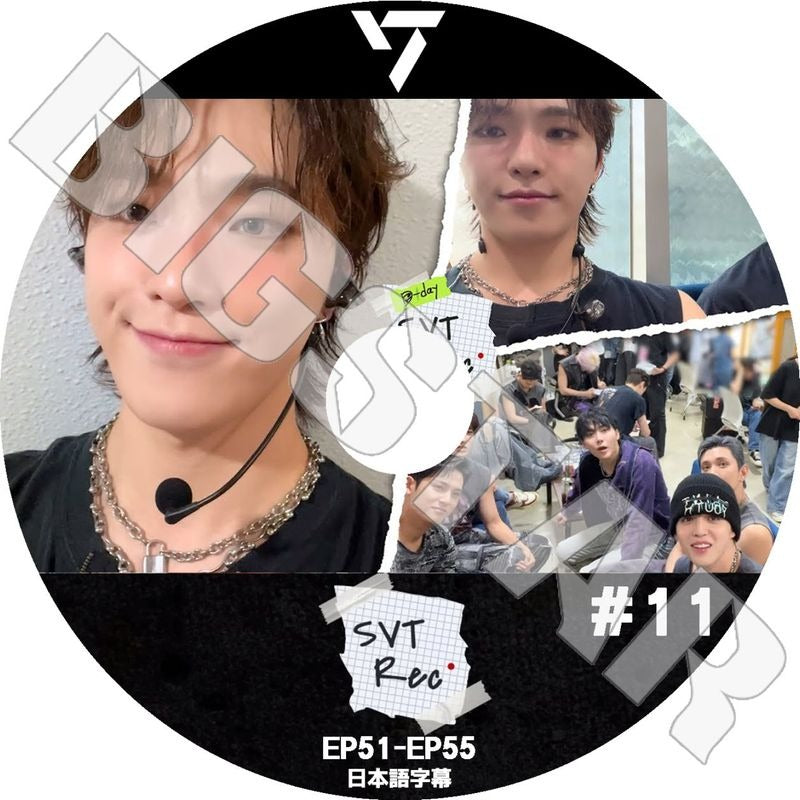 K-POP DVD/ SEVENTEEN RECORD #11 (EP51-EP55) (日本語字幕あり)/ セブンティーン セブチ SVT KPOP DVD