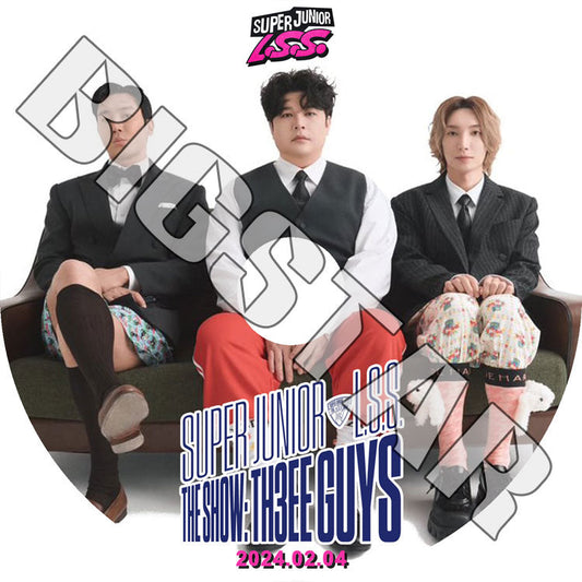 K-POP DVD/ SUPER JUNIOR L.S.S. THE SHOW TH3EE GUYS (2024.02.04) (日本語字幕あり)/ SUPER JUNIOR SJ スーパージュニア LeeTeuk ..