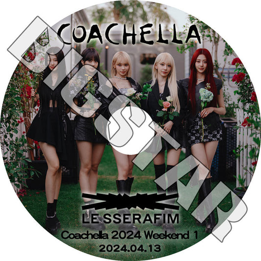 K-POP DVD/ LE SSERAFIM COACHELLA 2024 WEEKEND 1 (2024.04.13) (日本語字幕なし)/ LE SSERAFIM ル セラフィム サクラ チェウォン..