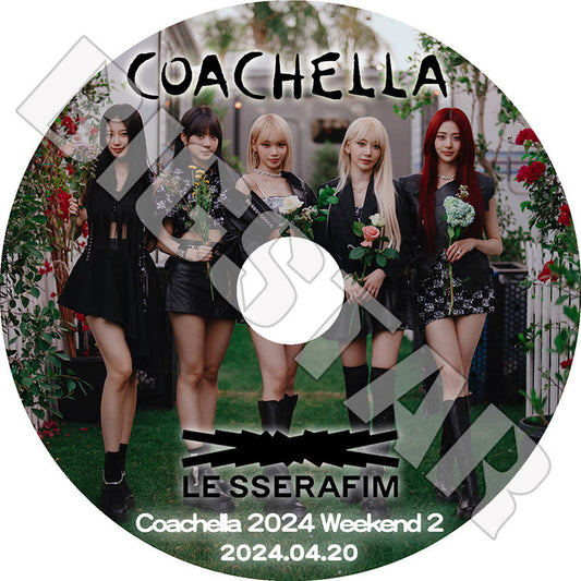 K-POP DVD/ LE SSERAFIM COACHELLA 2024 WEEKEND 2 (2024.04.20) (日本語字幕なし) LE SSERAFIM ル セラフィム サクラ チェウォン ユンジン..