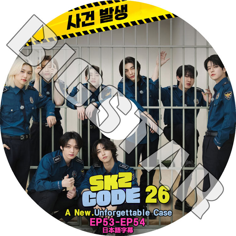K-POP DVD/ STRAY KIDS SKZ CODE #26 (EP53-EP54) (日本語字幕あり)/ Stray Kids ストレイキッズ KPOP DVD