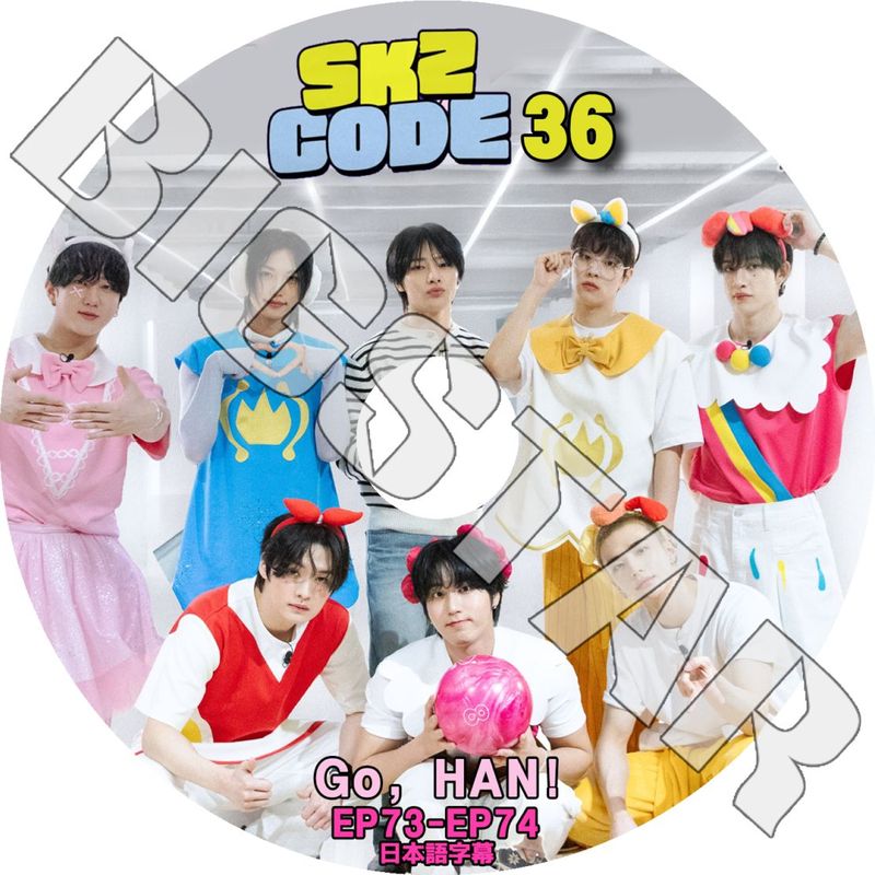 K-POP DVD/ STRAY KIDS SKZ CODE #36 (EP73-EP74) (日本語字幕あり)/ Stray Kids ストレイキッズ キムウジン バンチャン イミンホ ソチャンビン..