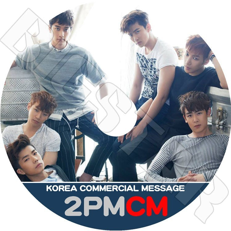 K-POP DVD/ 2PM CM/KOREA COMMERCIAL MESSAGE/2PM DVD