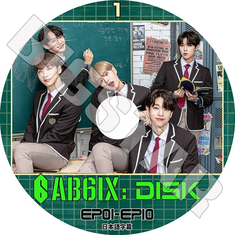 K-POP DVD/ AB6IX : DISK #1 (EP01-EP10)(日本語字幕あり)/ エービーシックス ヨンミン チョンウン ドンヒョン ウジン デフィ KPOP DVD