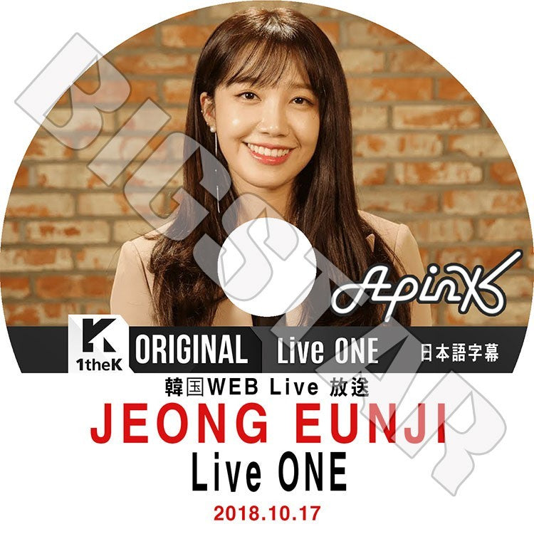 K-POP DVD/ A Pink ウンジ LIVE ONE(2018.10.17)(日本語字幕あり)／エーピンク ジョンウンジ Jeong Eun Ji K-POP DVD