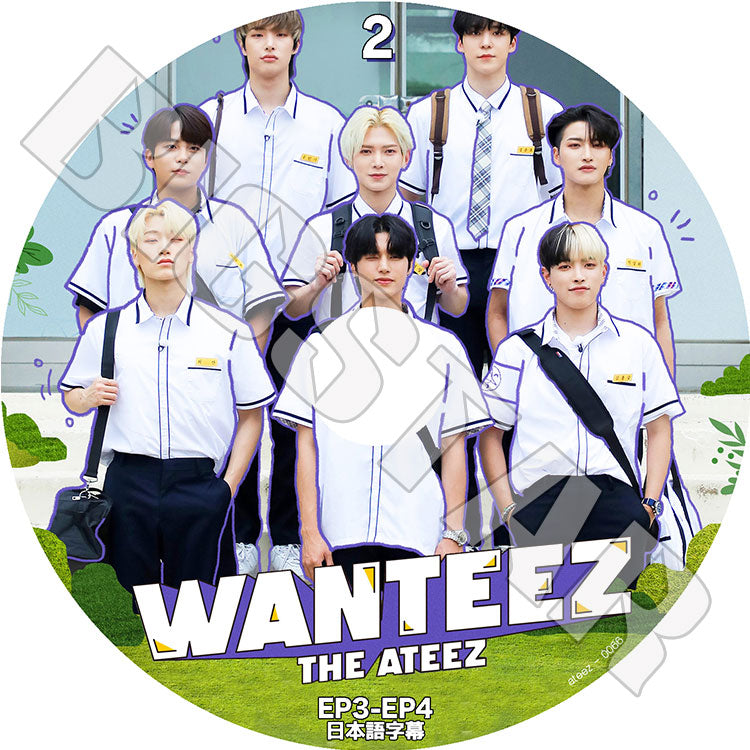 K-POP DVD/ ATEEZ WANTEEZ #2 (EP3-EP4)(日本語字幕あり)/ ATEEZ エーティーズ ソンファ ホンジュン ユンホ ヨサン サン ミンギ ウヨン ジョンホ