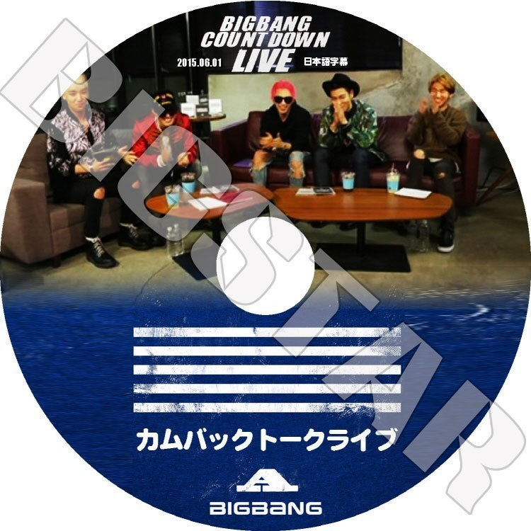 K-POP DVD/ BIGBANG COUNT DOWN LIVE A (2015.06.01)(日本語字幕あり)/BIGBANG DVD