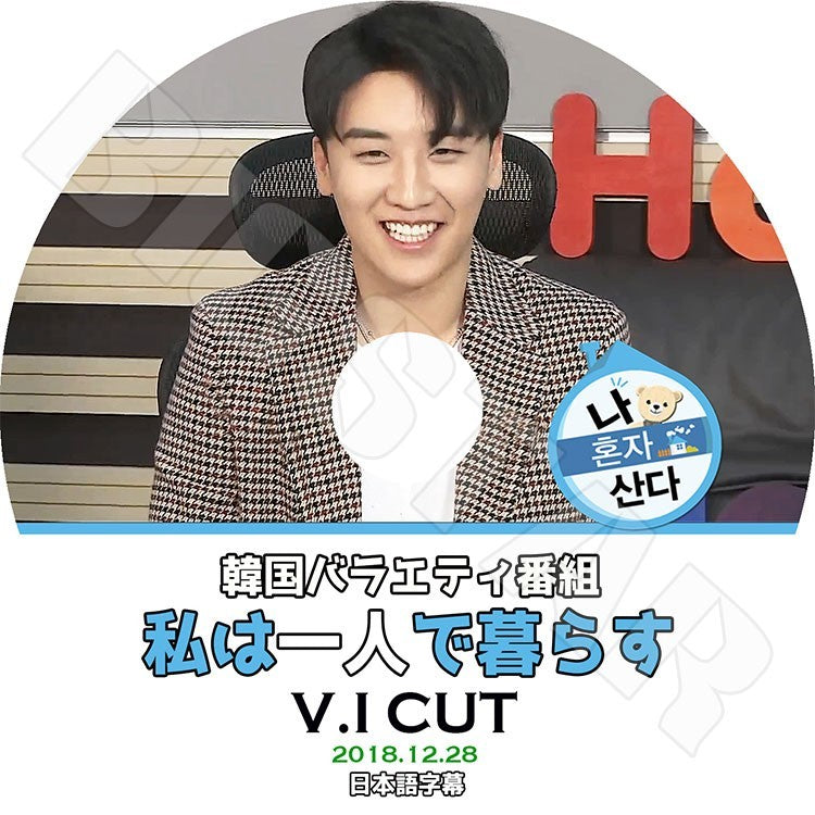 K-POP DVD/ BIGBANG VI 2018 私は一人で暮らす(2018.12.28)(日本語字幕あり)/BIGBANG ビッグバン V.I Seung Ri スンリ KPOP DVD