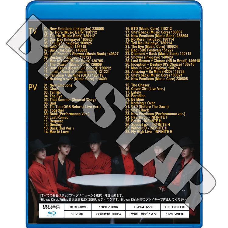 Blu-ray/ INFINITE 2023 SPECIAL EDITION★New Emotions Tell Me The Eye One Day Bad Together/ INFINITE インフィニット ソンギュ ドンウ..