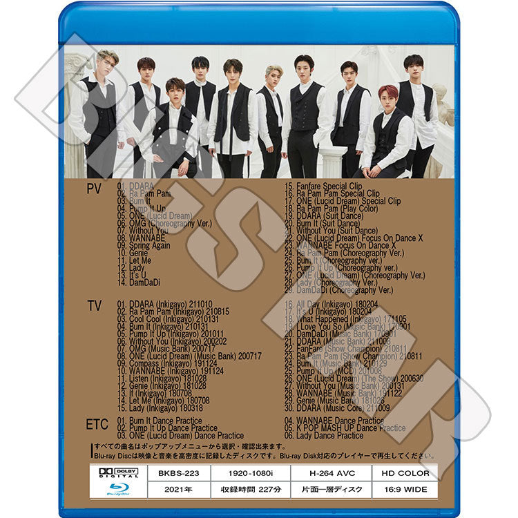 Blu-ray/ Golden Child 2021 BEST COLLECTION★DDARA/ ゴールデンチャイルド デヨル Y ジェソク ジャンジュン TAG スンミン ジェヒョン ジボム..