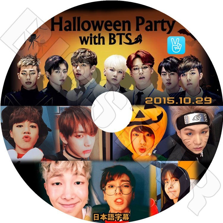K-POP DVD/ バンタン Halloween Party (2015.10.29)/V LIVE(日本語字幕あり)/バンタン DVD