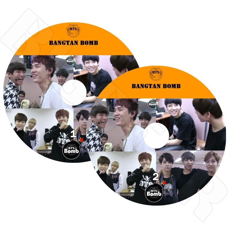 K-POP DVD/ バンタン BOMB EP01-EP243 SET(2枚)/BTS爆弾(日本語字幕なし)/防弾 バンタン ラップモンスター シュガ ジン ジェイホープ ジミン ブィ..