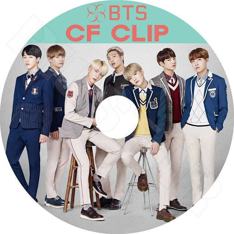 K-POP DVD/ バンタン CF CLIP/バンタン 防弾 ラップモンスター シュガ ジン ジェイホープ ジミン ブィ ジョングク KPOP DVD