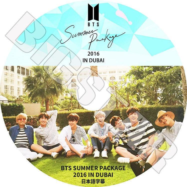 K-POP DVD/ バンタン 2016 SUMMER PACKAGE in DUBAI(日本語字幕あり)/防弾 BTS サマーパッケージ RM シュガ ジン ジミン ブィ..