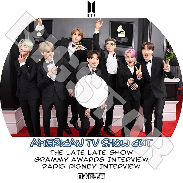 K-POP DVD/ バンタン アメリカン TV SHOW CUT(日本語字幕あり)/ 防弾 バンタン ラップモンスター シュガ ジン ジェイホープ ジミン ブィ ジョングク