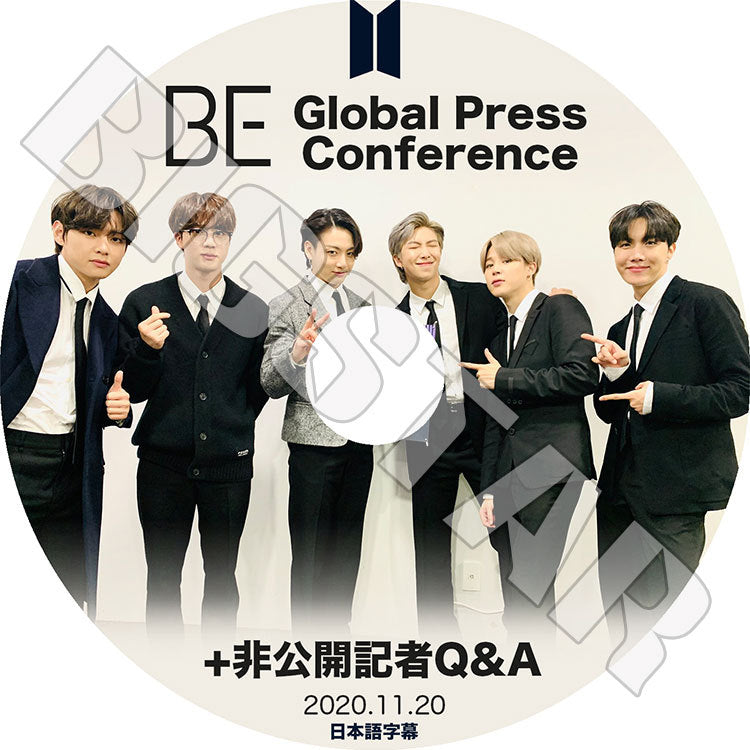 K-POP DVD/ バンタン Global Press Conference(2020.11.20)非公開記者Q&A(日本語字幕あり)/ 防弾 ラップモンスター シュガ ジン ジェイホープ ジミン..